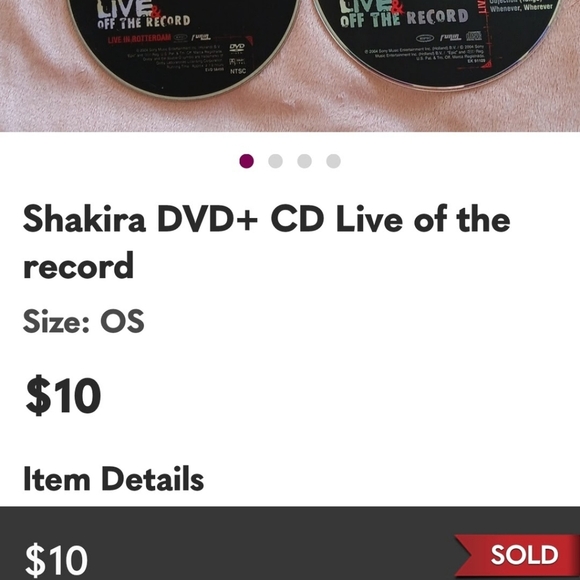 Shakira CD +DVD Live of the record - Picture 1 of 2